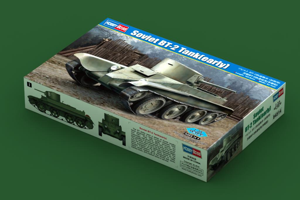 Soviet BT-2 Tank (early) - Hobby Sense