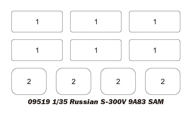 1/35 Russian S-300V 9A83 SAM - Hobby Sense