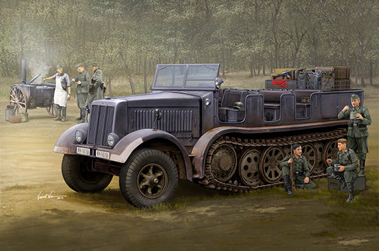 1/35 SdKfz (DB9) Halftrack Artillery Truck - Hobby Sense
