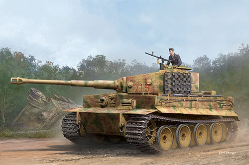 1/35 Pz.Kpfw.VI Ausf.E Tiger I (Medium Production) w/ Zimmerit - Hobby Sense