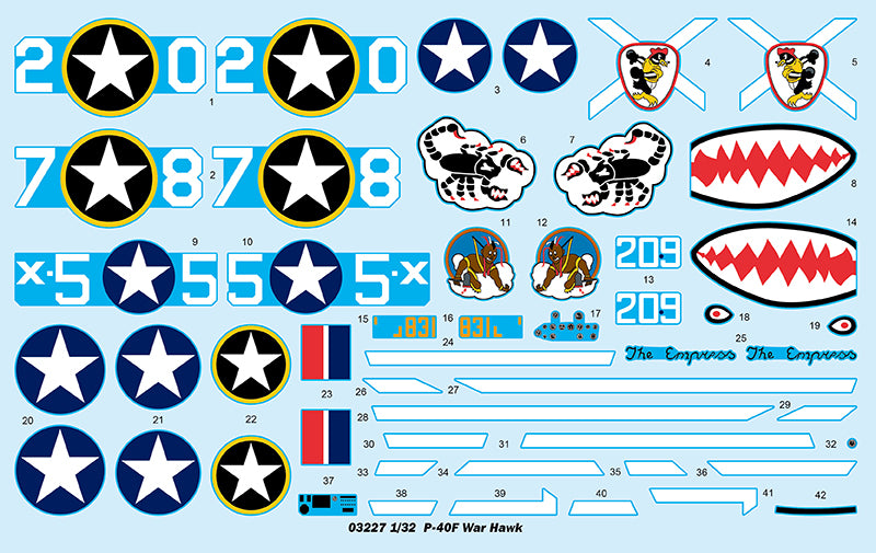 1/32 P40F War Hawk - Hobby Sense
