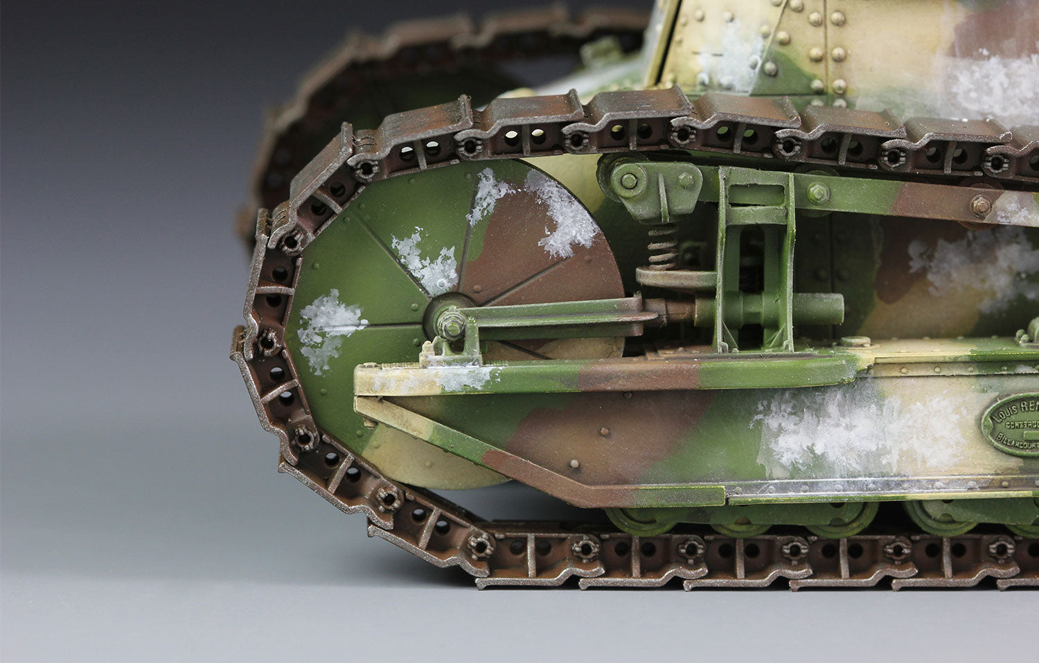 1/35 French FT-17 Light Tank (Cast Turret), Full Interior - Hobby Sense