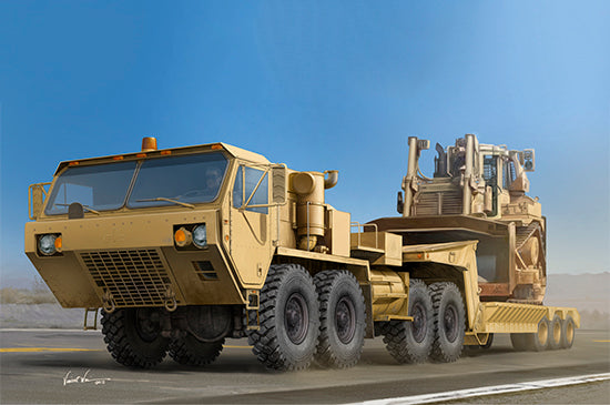 訳あり商品 Tractor HEMTT M983A2 1/35 with Sense Hobby | Semi-Trailer M870A1 その他