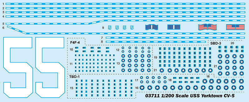 1/200 USS Yorktown CV-5 - Hobby Sense