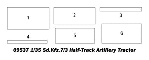 1/35 Sd.Kfz.7/3 Half-Track Artillery Tractor - Hobby Sense
