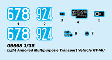 1/35 Light Armored Multipurpose Transport Vehicle GT-MU - Hobby Sense