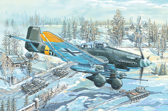 1/24 Junkers Ju-87G-2 Stuka - Hobby Sense