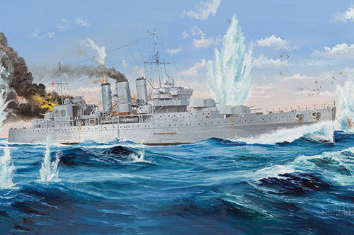 1/350 HMS Cornwall - Hobby Sense
