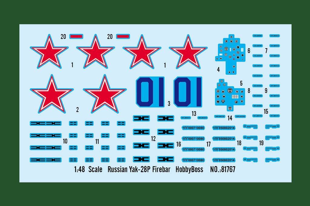 1/48 Russian Yak 28P Firebar - Hobby Sense