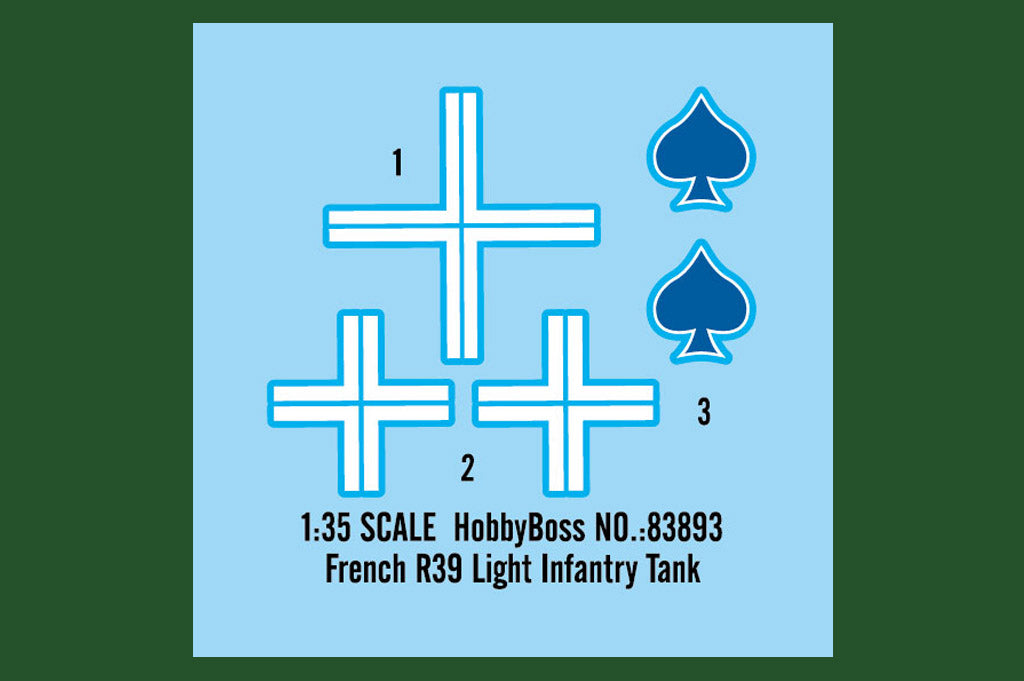 1/35 French R39 Light Infantry Tank - Hobby Sense