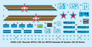 1/35 Russian 9P78-1 TEL for 9K720 Iskander-M System - Hobby Sense