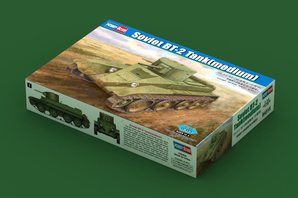 1/35 Soviet BT-2 Tank (Medium) - Hobby Sense
