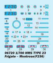 1/700 HMS TYPE 23 Frigate - Montrose (F236) - Hobby Sense