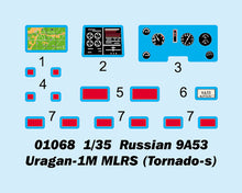 1/35 Russian 9A53 Uragan-1M MLRS (Tornado-s) - Hobby Sense