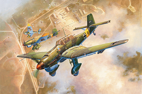 1/24 Junkers Ju87B-2 Stuka - Hobby Sense
