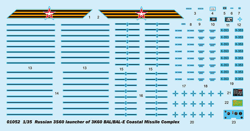 1/35 Russian SSC-6/3K60 BAL-E Defence System - Hobby Sense
