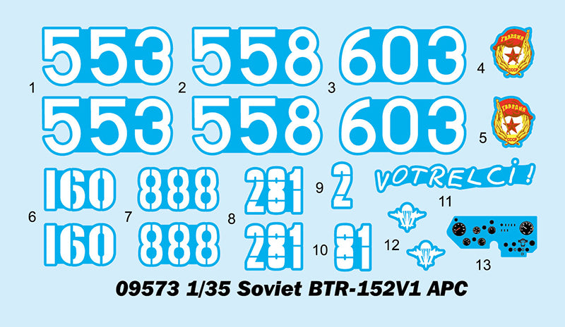 1/35 Soviet BTR-152V1 APC - Hobby Sense
