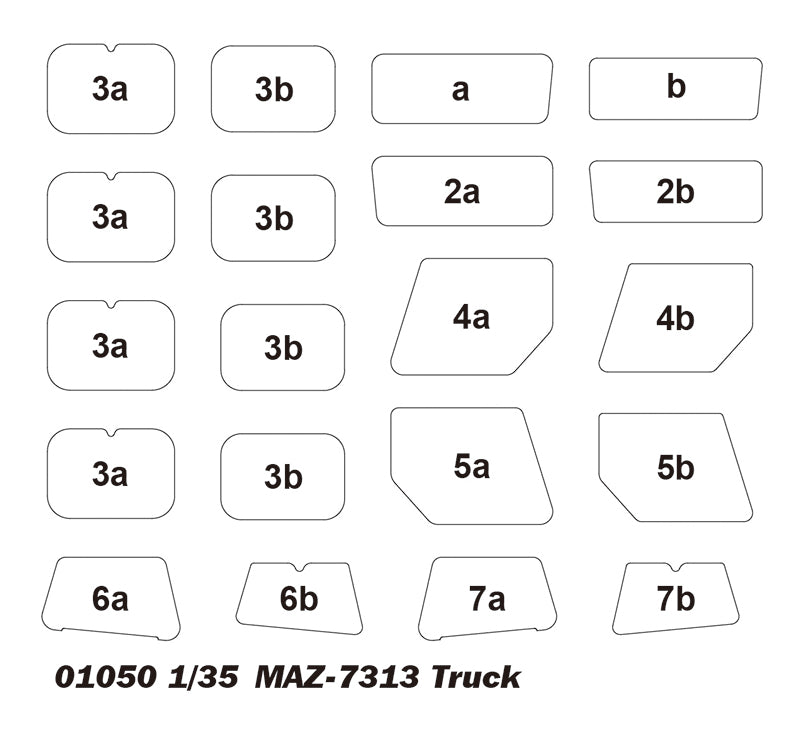 1/35 MAZ 7410 Tractor W/CHMZAP 5247G - Hobby Sense