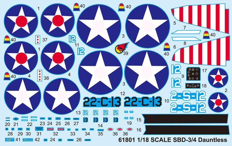 1/18 SBD-3/4 Dauntless - Hobby Sense
