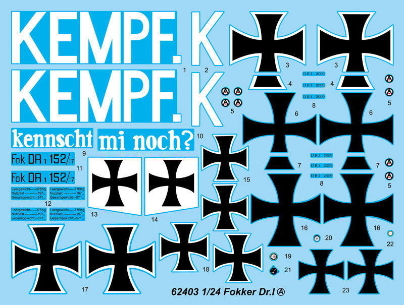 1/24 Fokker Dr.I - Hobby Sense