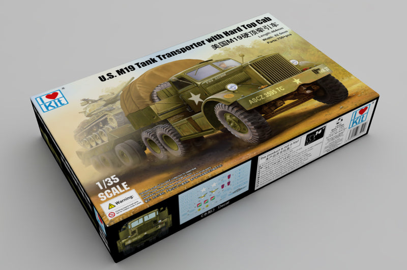 1/35 US M19 Tank Transporter With Hard Top Cab - Hobby Sense