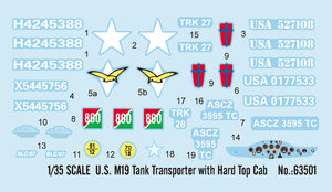 1/35 US M19 Tank Transporter With Hard Top Cab - Hobby Sense