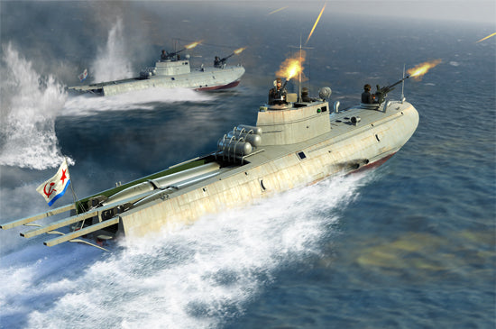 1/35 Soviet Navy G-5 Class Motor Torpedo Boat - Hobby Sense