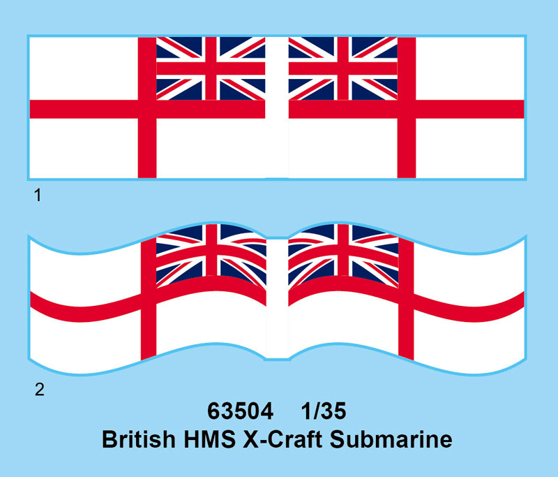 1/35 British HMS X-Craft Submarine - Hobby Sense