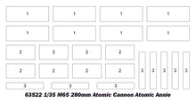 1/35 M65 280mm Atomic Cannon Atomic Annie - Hobby Sense
