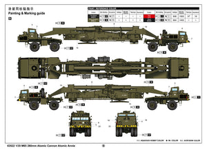 1/35 M65 280mm Atomic Cannon Atomic Annie - Hobby Sense
