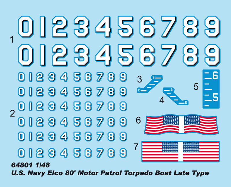 1/48 Elco 80' Motor Patrol Torpedo Boat Late Type - Hobby Sense