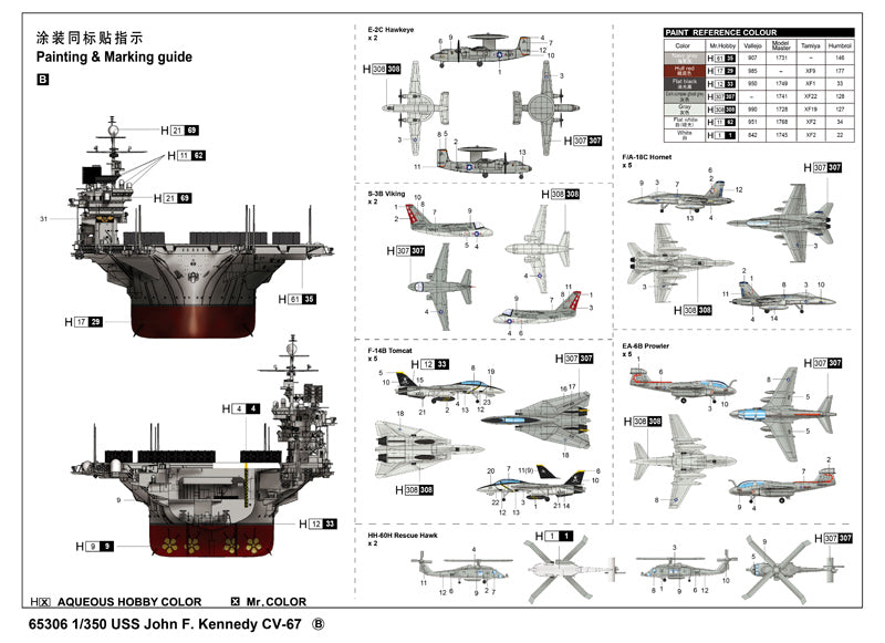 1/350 USS John F. Kennedy CV-67 - Hobby Sense