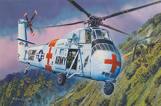 1/48 CH-34 US ARMY Rescue, Re-Edition - Hobby Sense