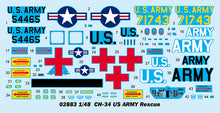 1/48 CH-34 US ARMY Rescue, Re-Edition - Hobby Sense