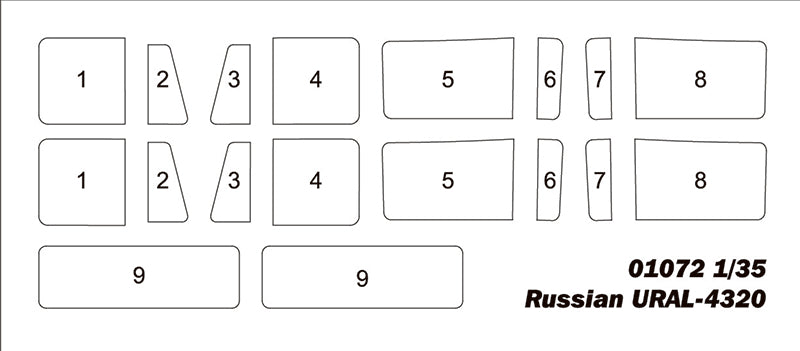 1/35 Russian Ural 4320 - Hobby Sense