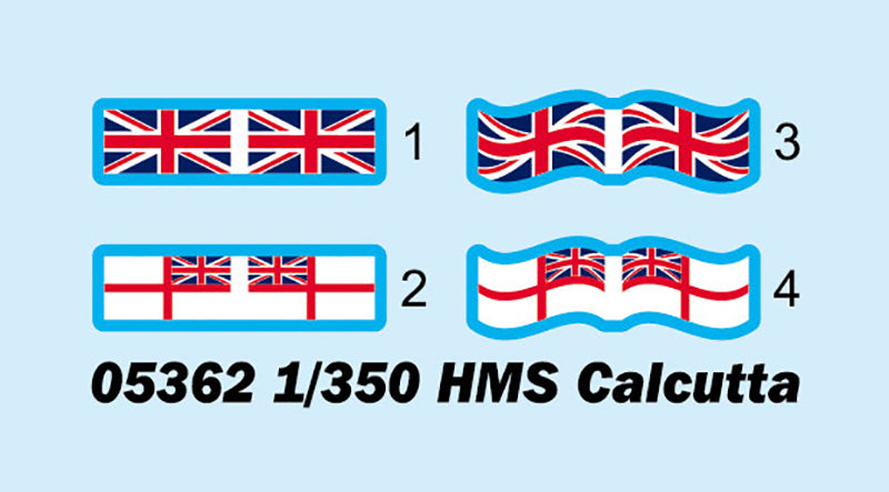 1/350 HMS Calcutta - Hobby Sense
