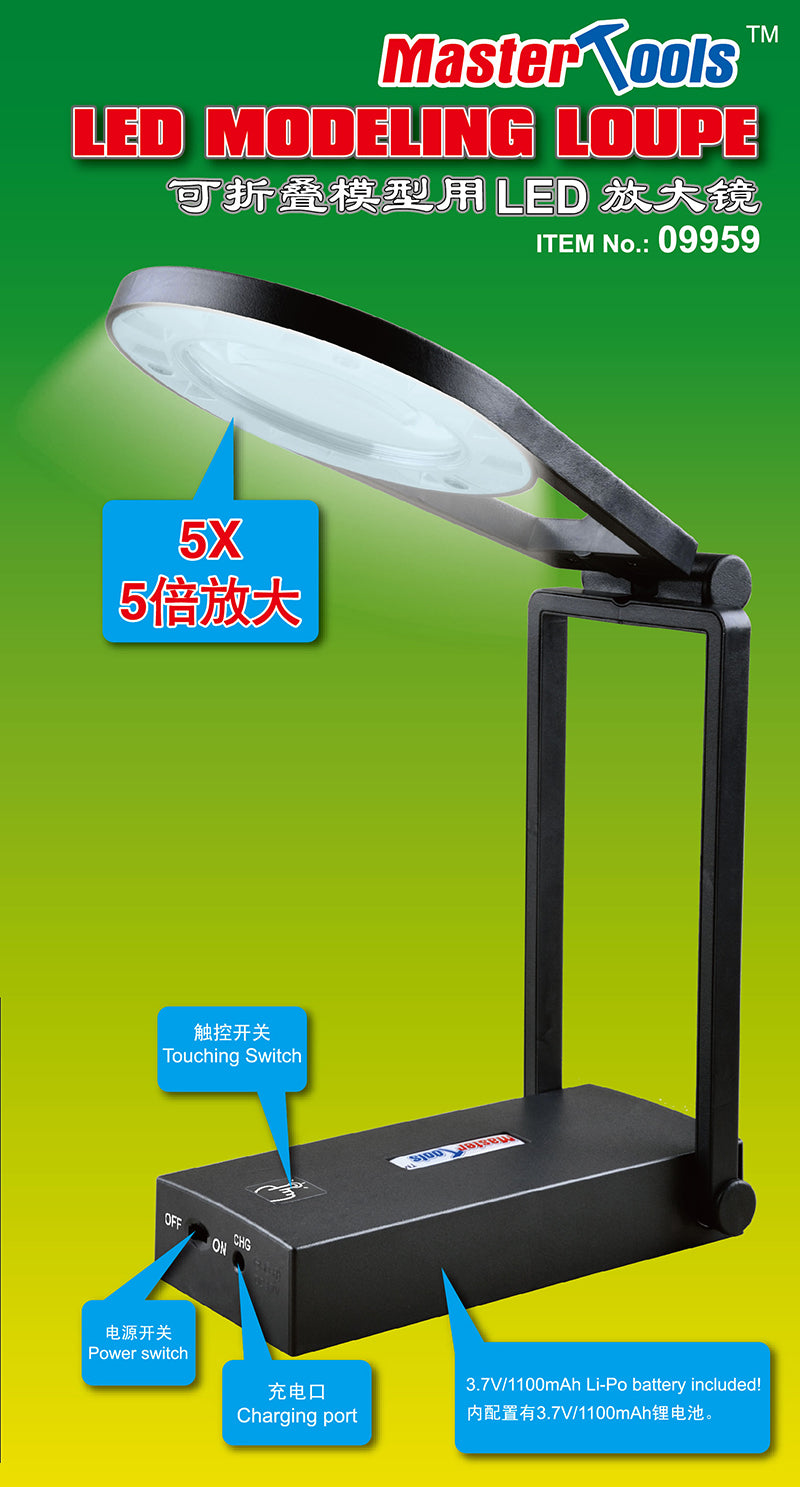 LED Modeling Loupe - Hobby Sense