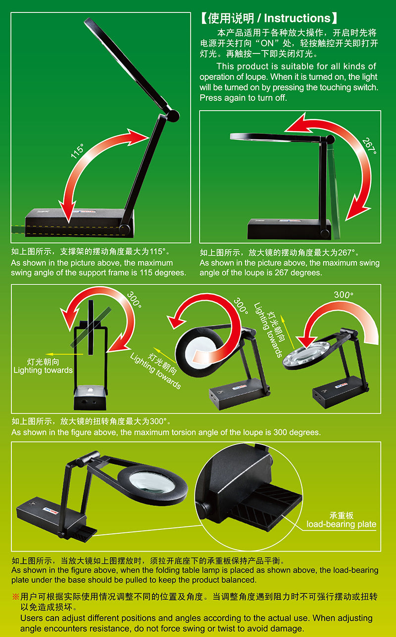 LED Modeling Loupe - Hobby Sense