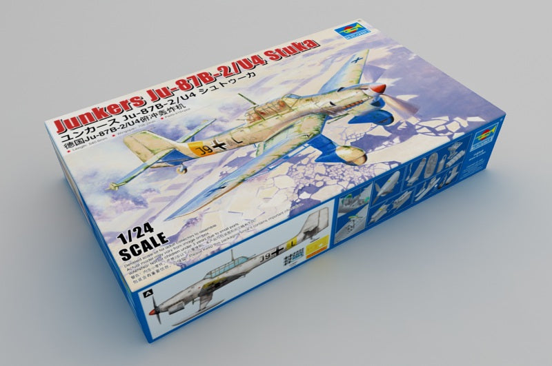 1/24 Junkers Ju-87B-2/U4 Stuka - Hobby Sense