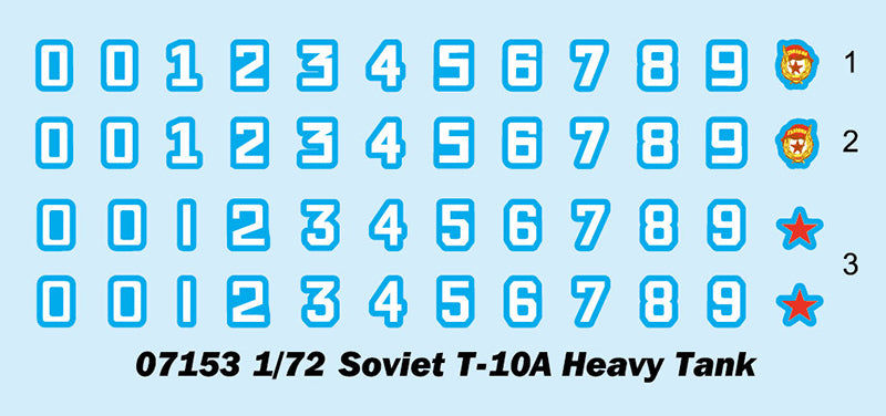 1/72 Soviet T10A Heavy Tank - Hobby Sense