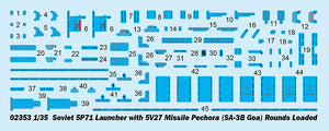 1/35 Soviet 5P71 Launcher with 5V27 Missile Pechora - Hobby Sense