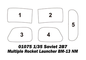 1/35 Soviet 2B7 Multiple Rocket Launcher BM-13 NM - Hobby Sense