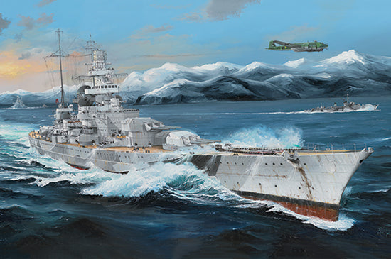 1/200 German Battleship Scharnhorst - Hobby Sense