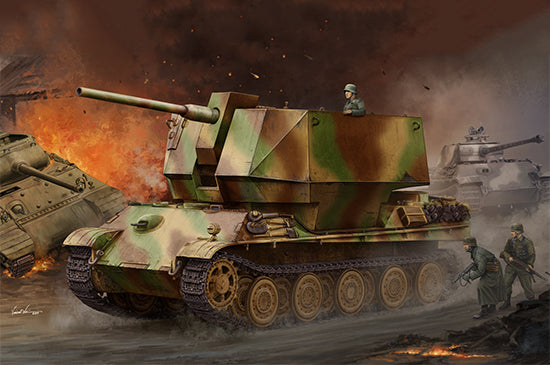 1/35 Flakpanther w/8.8cm Flak 36/37 - Hobby Sense