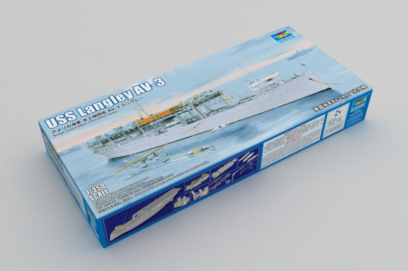1/350 USS Langley AV3 - Hobby Sense