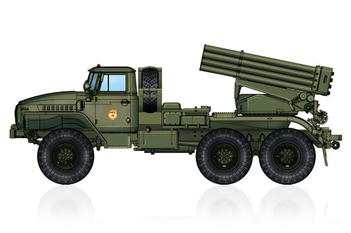 1/72 Russian BM-21 Grad Multiple Rocket Launcher - Hobby Sense