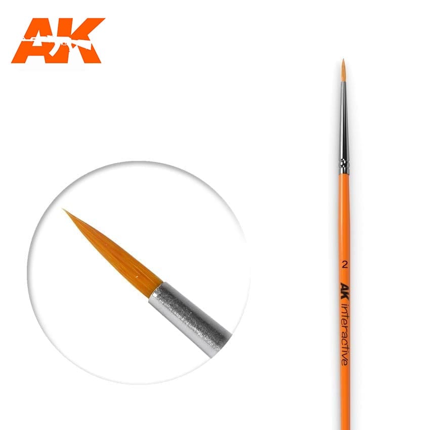 AK Interactive Brushes - Hobby Sense