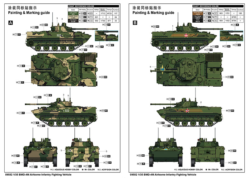 1/35 BMD 4M Airborne Infantry Fighting Vehicle - Hobby Sense