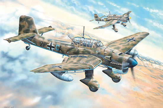 1/24 Junkers Ju87R Stuka - Hobby Sense