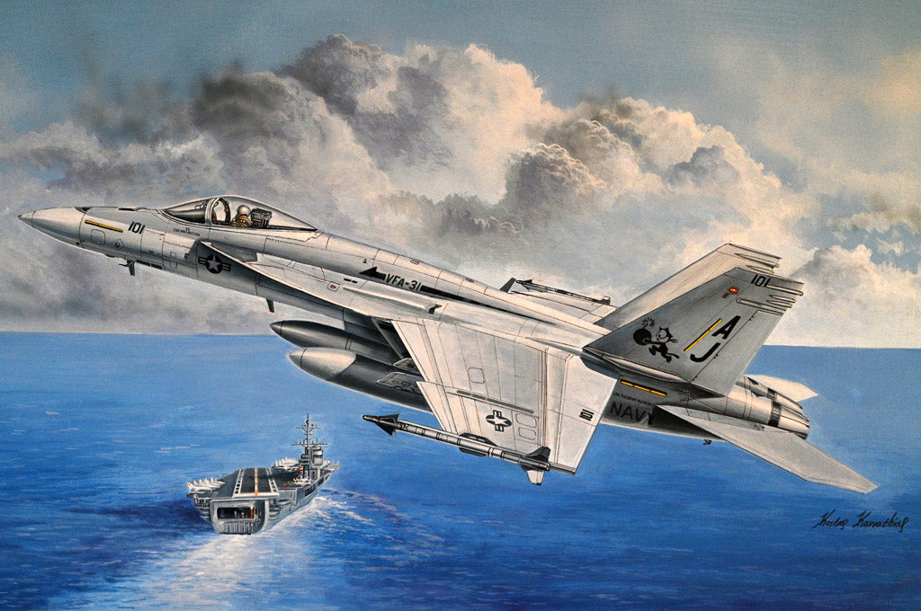 1/48 FA18E Super Hornet - Hobby Sense
